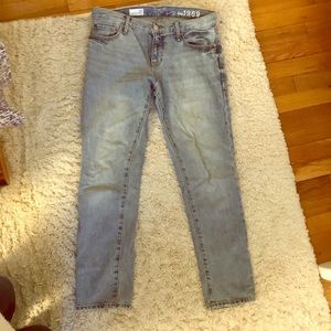 Sexy Boyfriend lightwash gap jeans